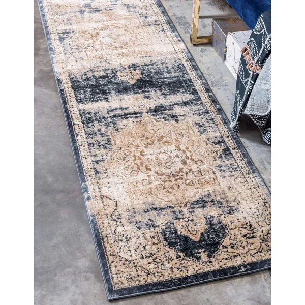 Unique Loom Chateau Roosevelt Rug - 8& 0 x 8& 0 - Round