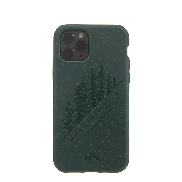 Pela Case iPhone 11 Pro Max Green Summit, 100% Compostable