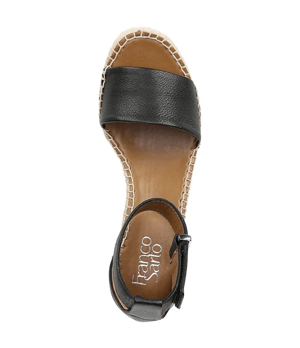 Franco Sarto Clemens Wedge Sandals - White