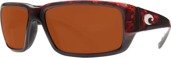 Costa Del Mar Men's Fantail Polarized Sunglasses - Copper/Tortoise