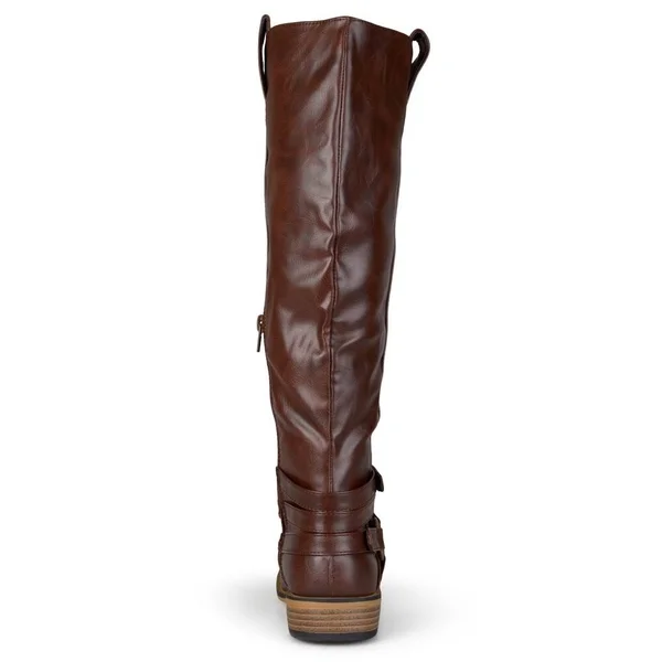 Journee Collection Walla Women's Knee-High Boots - Size: 7 M XWc, Grey