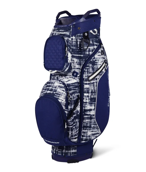 Sun Mountain 2019 Women's Diva Cart Bag, Navy/White Galaxy