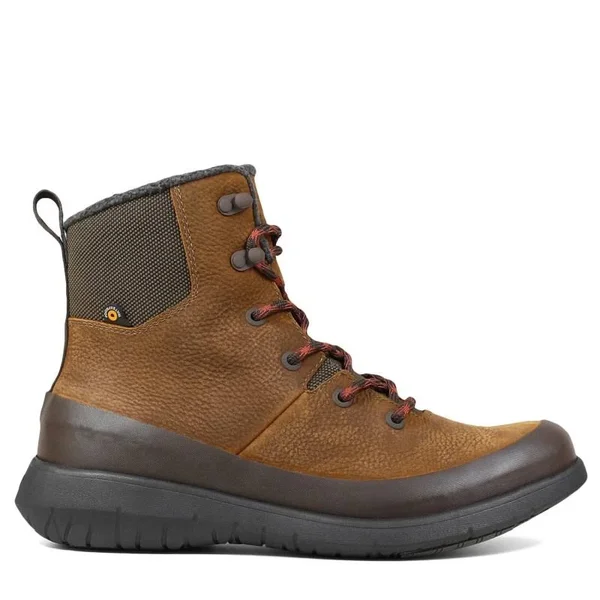 Bogs Men's Freedom Lace Tall Boot - 13 - Cinnamon