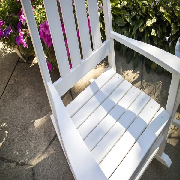 POLYWOOD Vineyard 3-Piece Rocking Set (White) - 20.75" x 16.25" x 19.25"
