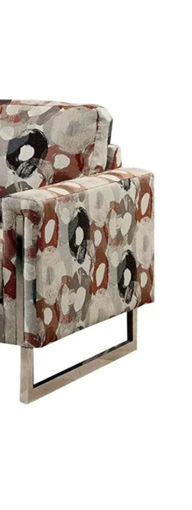 Furniture of America Lauren II Chair with Pattern