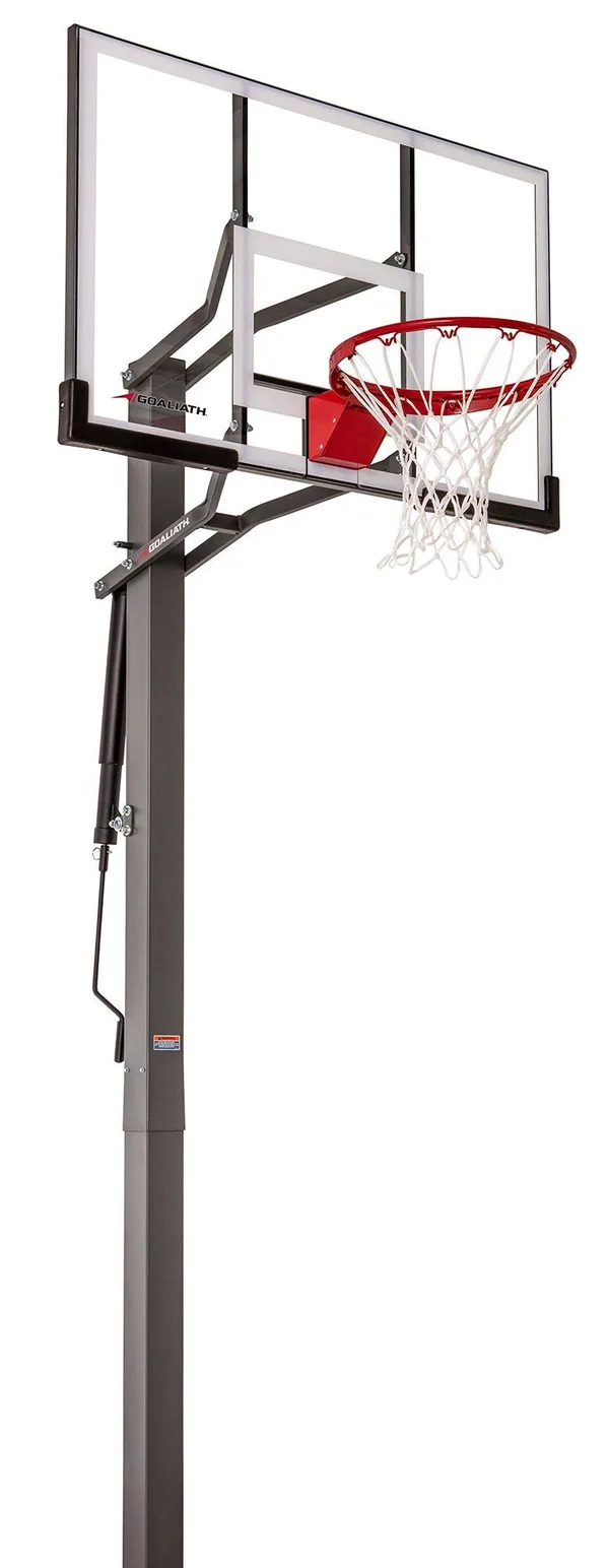 Goaliath 50” Warrior In-Ground Basketball Hoop - Pool
