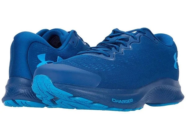 Under Armour Men's Charged Bandit 6 Running Shoes - Blue - 8.5