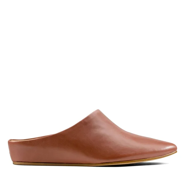Womens Tan Leather Clarks Sense Beau Size 8.5