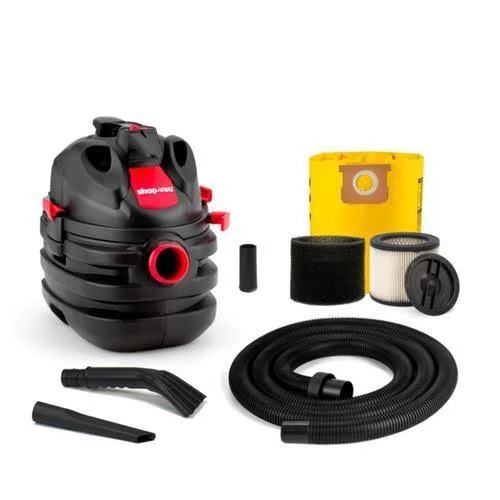 Shop-Vac 5-Gallon 6-HP Portable Wet/Dry Shop Vacuum - Size: 2.5 in