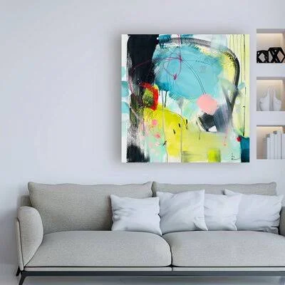 &Expression Study 6& by Ira Ivanova - Wrapped Canvas Painting Print Ebern Designs Size: 14x22 H x 14x22 W x 2x22 D