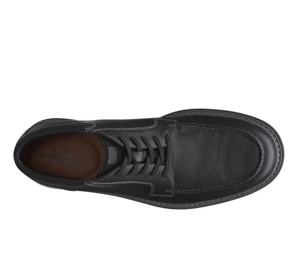 Clarks Men's Rendell Rise Ankle Boot - Black Leather