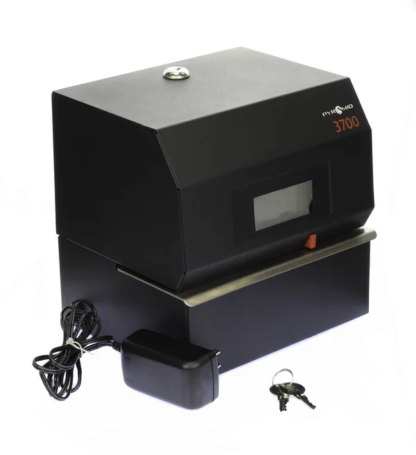 Pyramid 3700 Heavy Duty Steel Time Clock and Document Stamp - Made in The USA