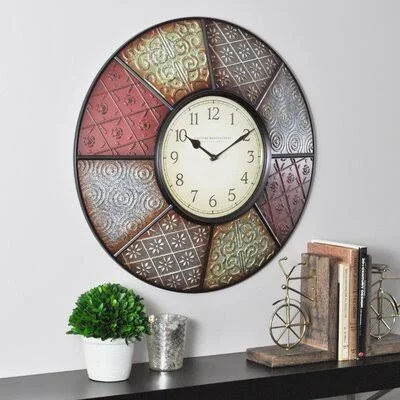Stager 20.5x22 Wall Clock Winston Porter