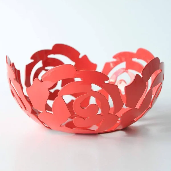 Alessi - La Rosa Fruit Bowl, Red