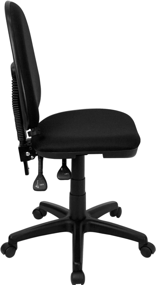 Flash Furniture Mid-Back Task Office Chair - Black