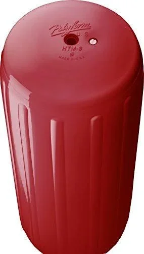 Polyform HTM-2 Boat Fender Classic Red 8.5 x 20.5 in.