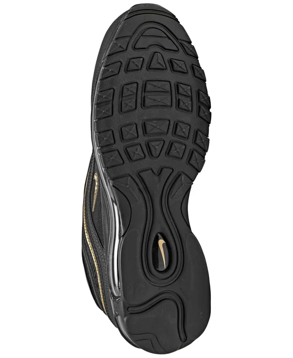 Nike Men's Air Max 97 Casual Shoes DC2190 - 7.5 - Black