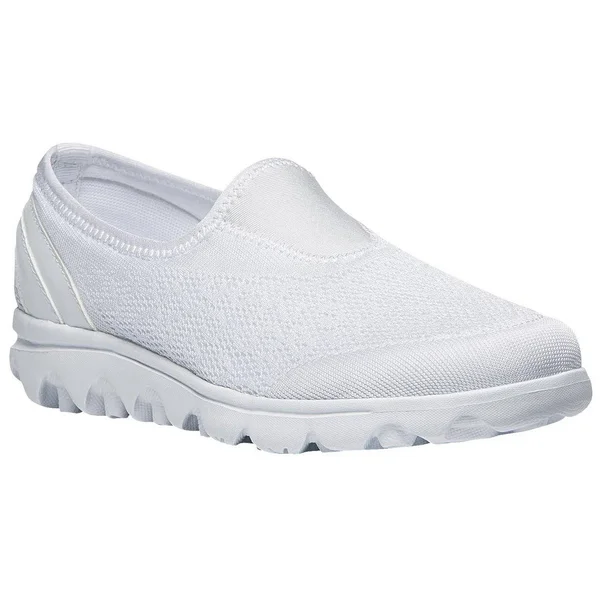 Women's Propet TravelActiv Slip-On, Size: 7.5, White