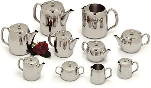 Carlisle 609155 Rhapsody Stainless Steel Tea Server 14-oz. Capacity