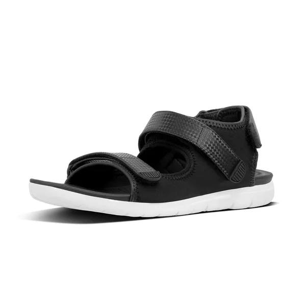 Fitflop Womens &Neoflex Back Strap& Sandals Black Mix