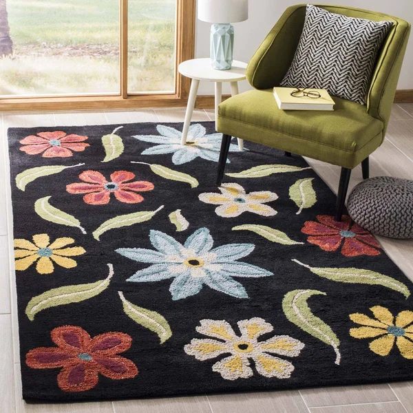 Safavieh Blossom BLM678B 4&x6& Rug