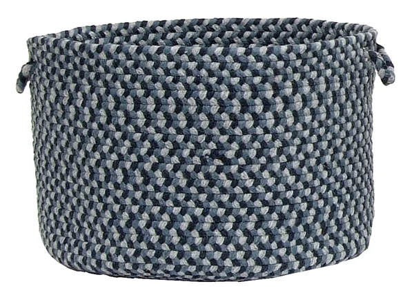 Colonial Mills Boston Common Braided Rug Capeside Blue - Size: 2 x 5 ft.