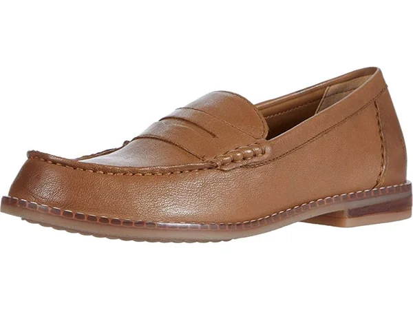 Hush Puppies Wren Loafer PF 6 Women's Tan