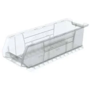 Akro-Mils 30284SCLAR Clear Super Size Bin - 23-7/8x22L x 8-1/4x22W x 7x22H