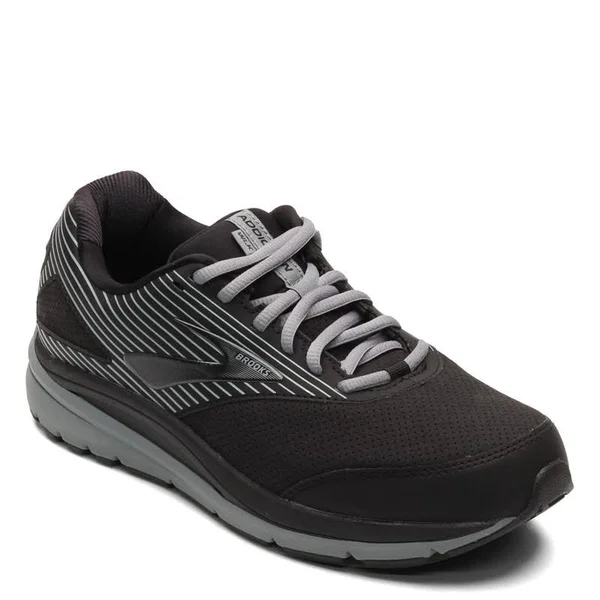 Men's Brooks Addiction Walker Suede Black/Primer/Black 11 4E