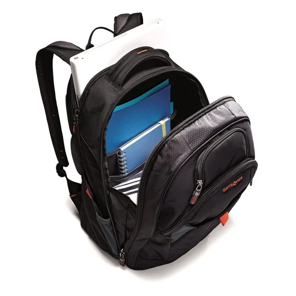 Samsonite Tectonic 2 Large Backpack (Black/Orange)