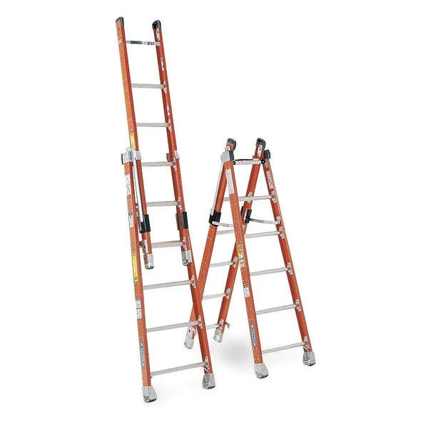 Werner 7806 Combination Ladder - 6 ft., IAA, Fiberglass