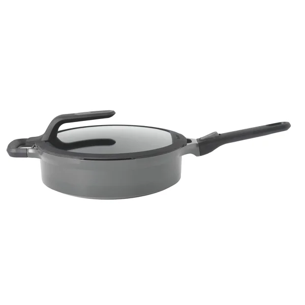 BergHOFF Gem 11x22 Stay-Cool Covered Saute Pan, Grey