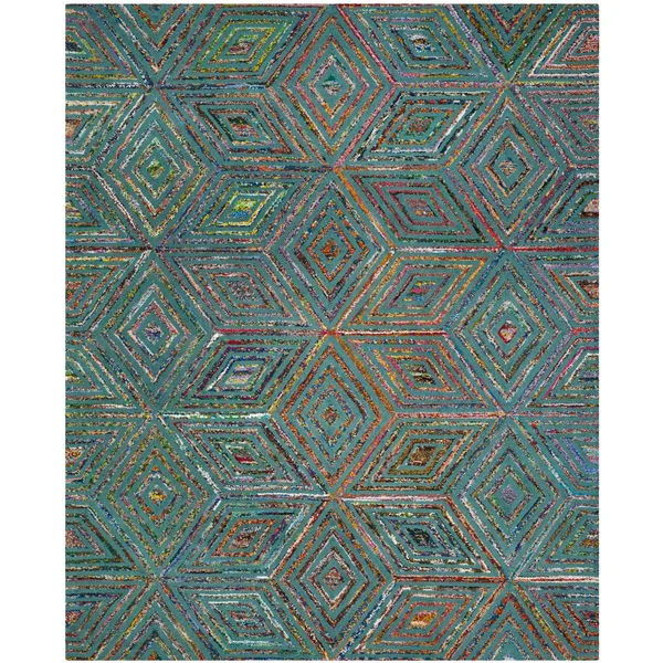 Safavieh Nantucket NAN607A Blue Rug 4& x 4& Round