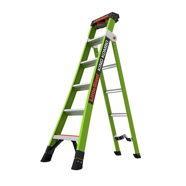 Little Giant King Kombo 13610-071 Industrial, 6& Ladder