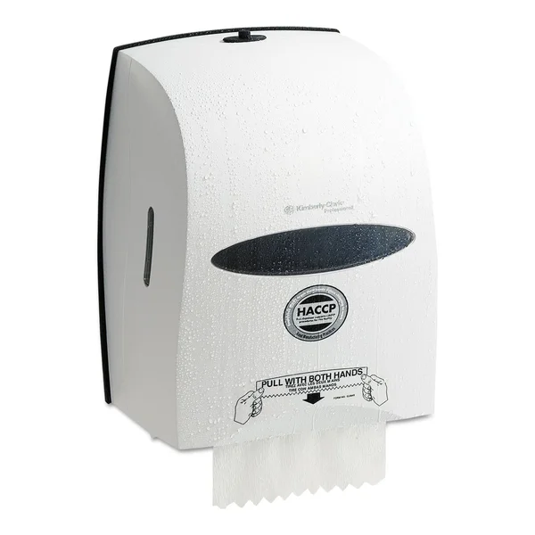 Kimberly-Clark Professional* Windows Sanitouch Roll Towel Dispenser - White