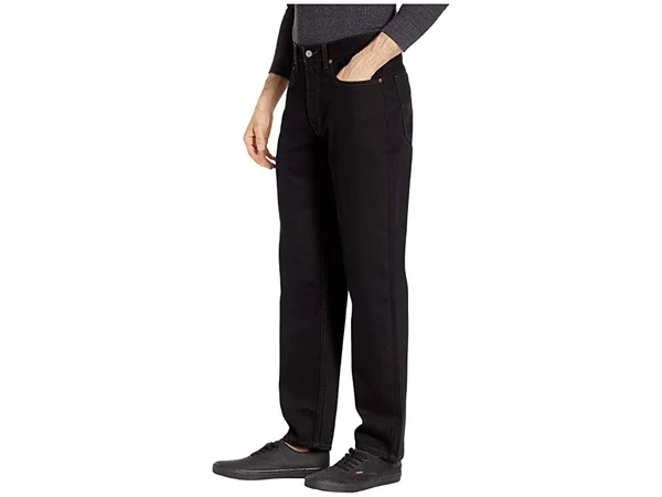 Levi&s Big & Tall Big Tall 550 Relaxed Fit Men's Jeans Black : 56 34