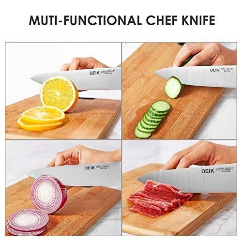 Deik 14 Pcs Knife Set - High Carbon Stainless Steel Kitchen Knife Set