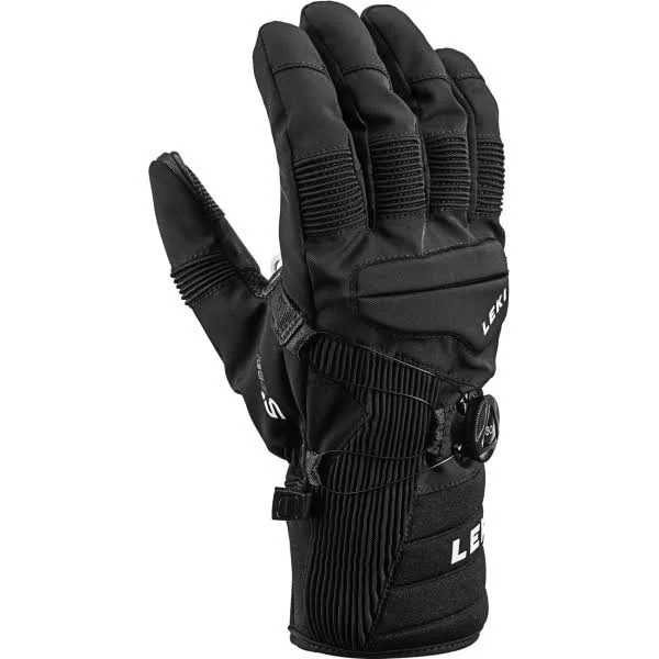 Leki Progressive Tune S Boa Ski Gloves (Black)