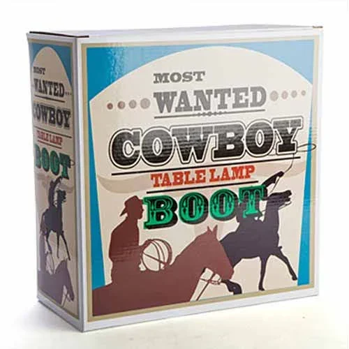 Cowboy Boot Table Lamp