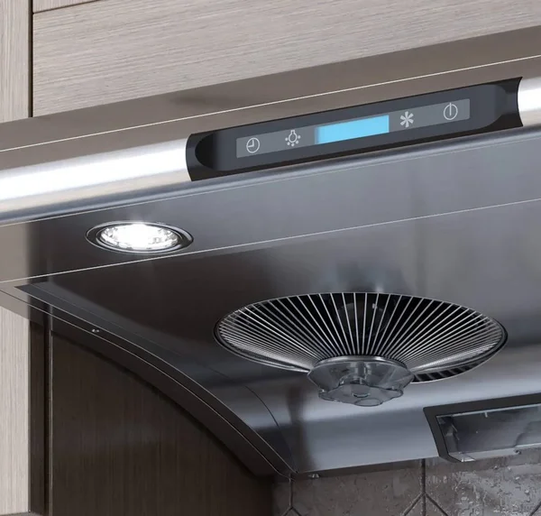 XO XOA36B 36x22 Under Cabinet Range Hood, Black