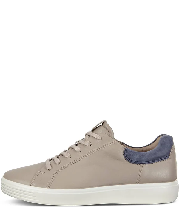 Ecco Men's Soft 7 Street Sneaker - Black/Titanium