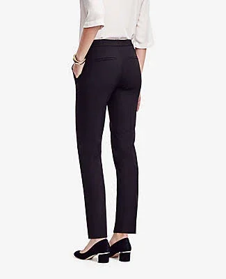 Ann Taylor The Ankle Pant in Seasonless Stretch Size 6 Black Women's
