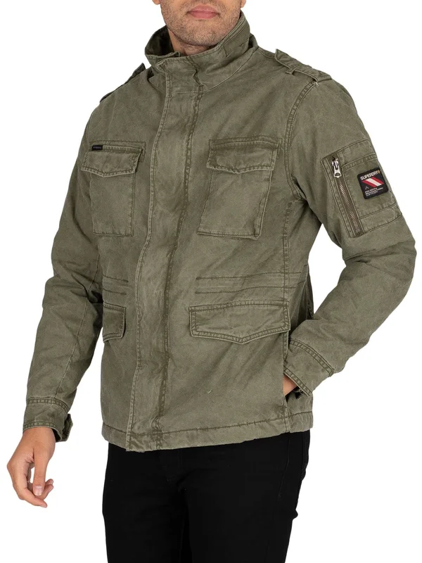 Superdry - M5010351A - Green, XL