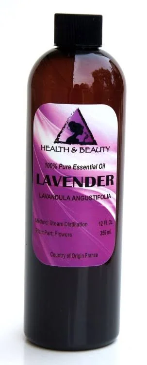 Lavender Essential Oil Aromatherapy 100% Pure Natural 12 oz
