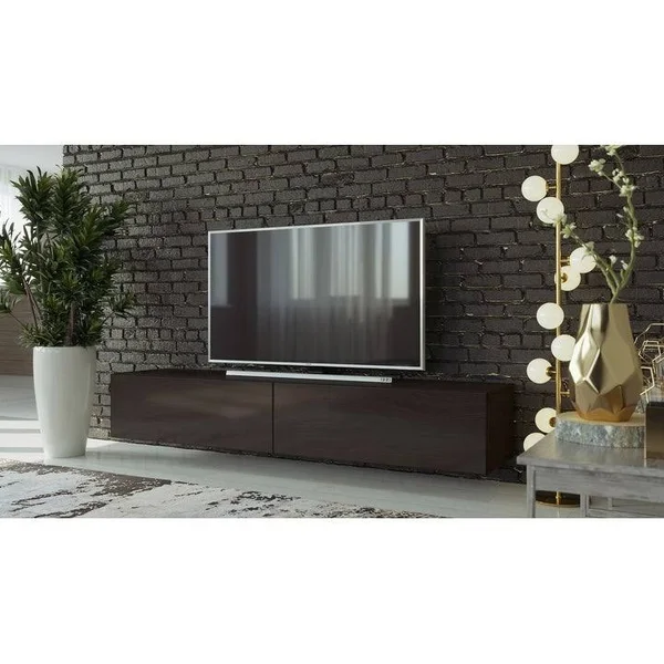 VVR Homes GOVI RTV TV Stand - Black/White