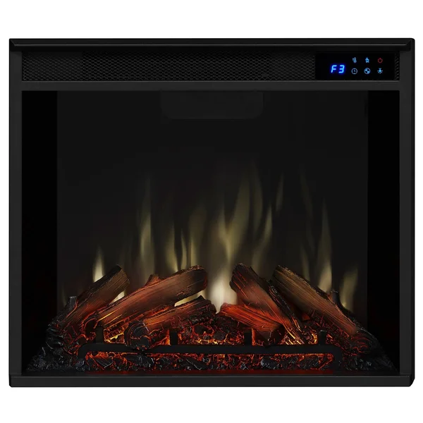 Real Flame 4199 VividFlame Electric Firebox, Black