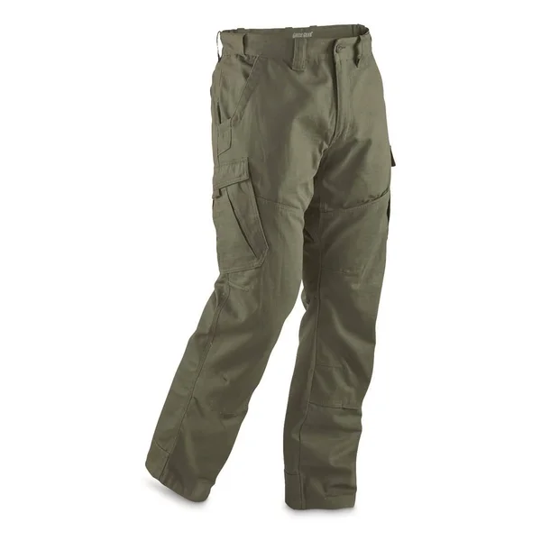 Guide Gear Men's Ripstop Cargo Work Pants - Size: W44 L32, Dark Coffee