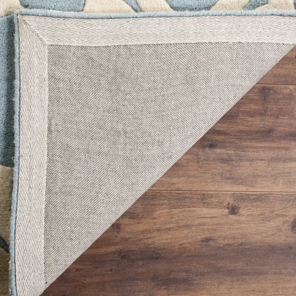 Safavieh 2&-3x22 x 7& Chatham CHT762C Dark Blue, Ivory Rug