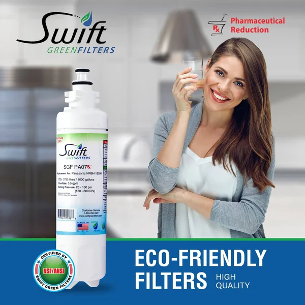 Swift Green Filter Sgf-pa07 RX Pharmaceutical Removal Refrigerator Water Filter 6 Pack