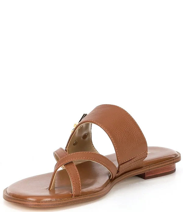 Michael Michael Kors Sidney Sandals, Womens, 11M, Luggage